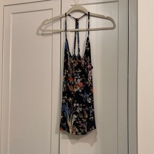 Rory Beca Black Floral Camisole